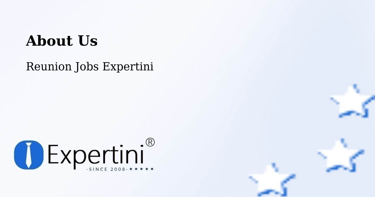 About Expertini Recruitment Platform  – La Saline - La Saline, Reunion Jobs Expertini