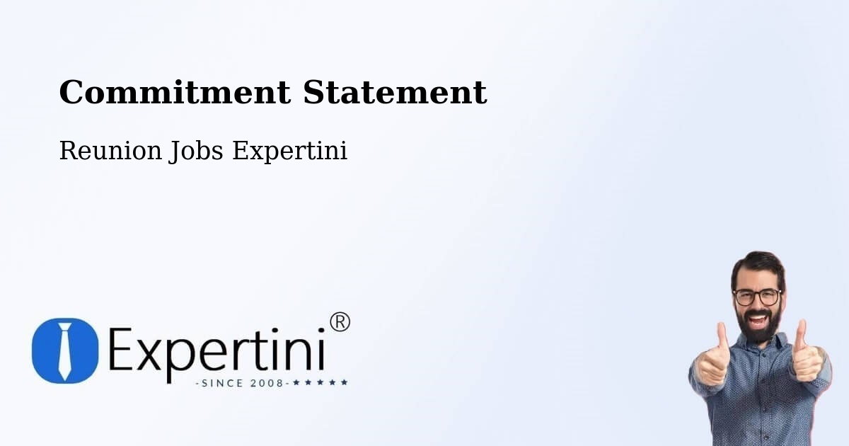 Corporate Commitment – La Saline - Reunion Jobs Expertini